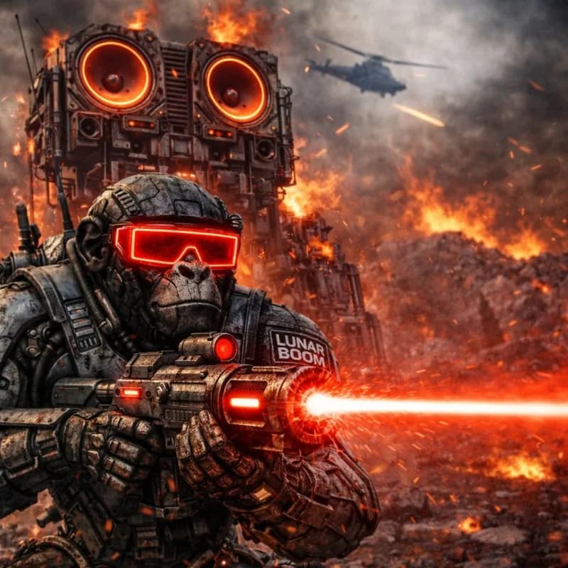 LUNAR HARDSTYLE album cover